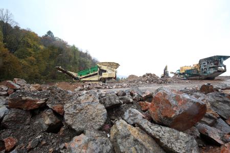 GRADNJA KOLESARSKE STEZE IN REKONSTRUKCIJA CESTE GRAHOVO BLOČICE 03 FOTO LJUBO VUKELIČ